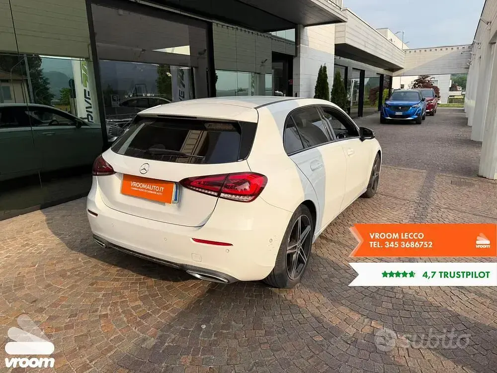 Usata Mercedes A180 136 CV (100 kW) 2021 Bianco Berlina