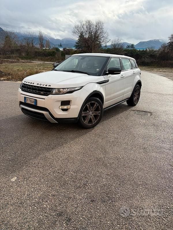 Bianco Usata 2012 Land Rover Range Rover evoque Dynamic Station wagon | 8000 € (Super prezzo) - Immagine 1/4