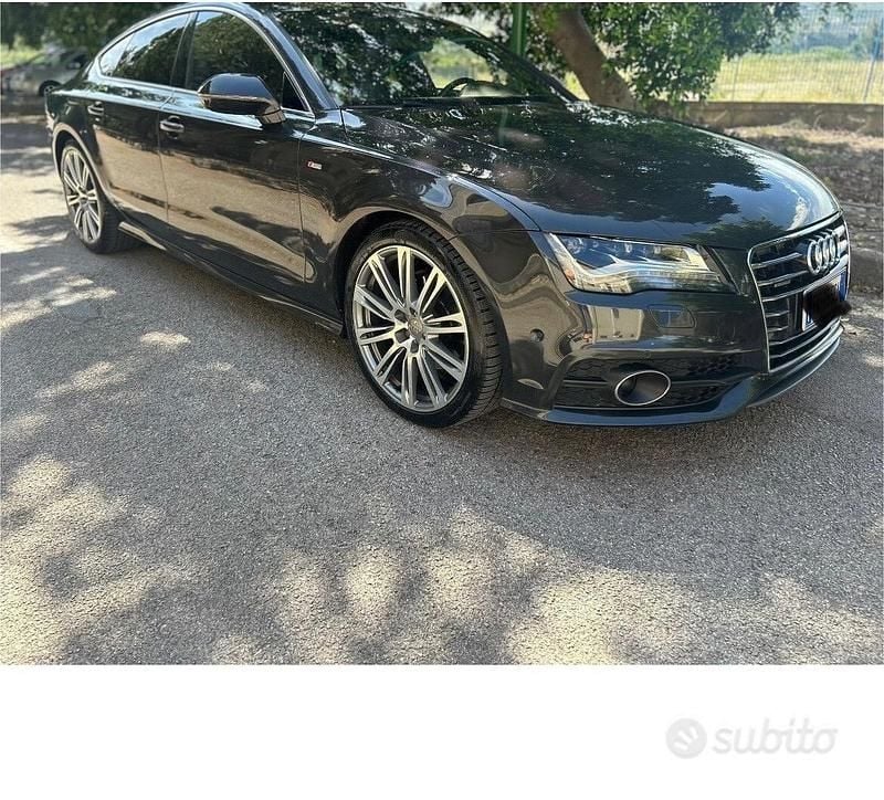 Usata Audi A7 S-Line 218 CV (160 kW) 2015 Grigio Berlina