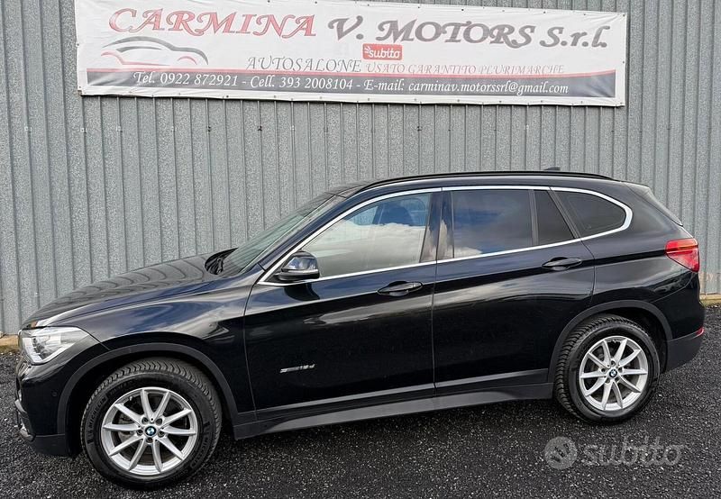 Usata BMW X1 150 CV (110 kW) 2018 Nero SUV