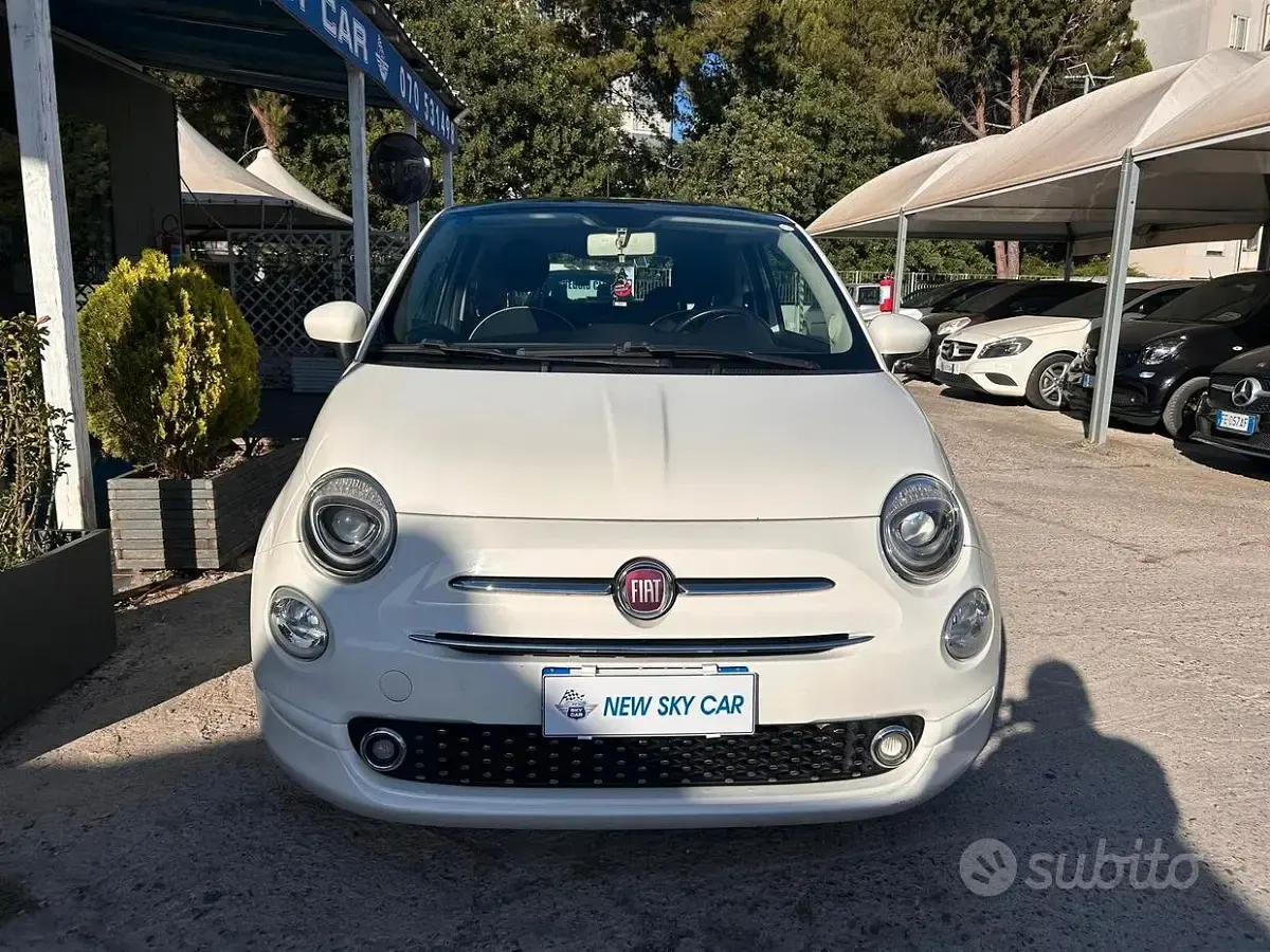 Usata Fiat 500 Lounge 69 CV (50 kW) 2018 Bianco Berlina