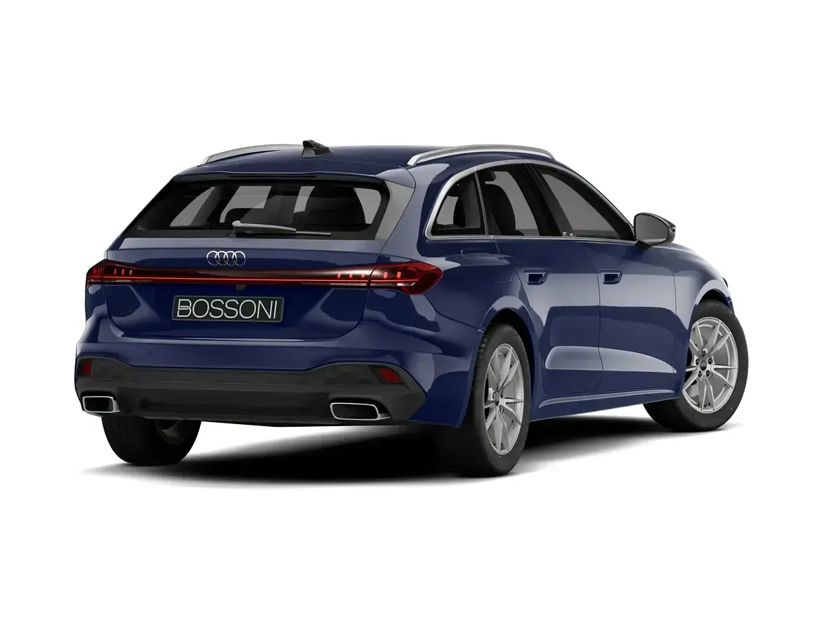 Nuova Audi A5 Design 2026 Blu Station wagon