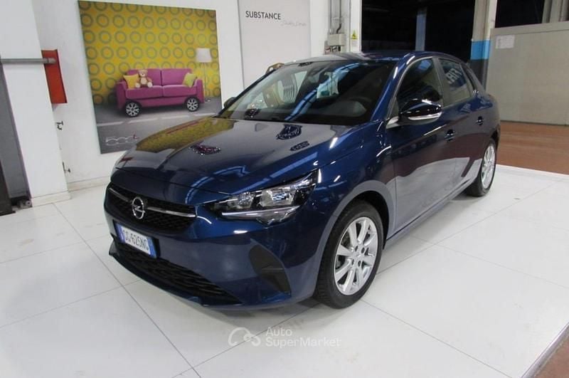 Usata Opel Corsa Edition 75 CV (55 kW) 2021 Blu Utilitaria