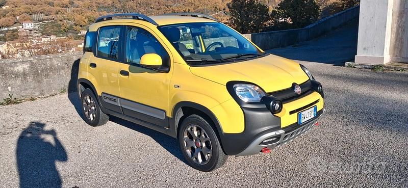 Usata Fiat Panda 4x4 Climbing 74 CV (54 kW) 2013 Giallo Utilitaria