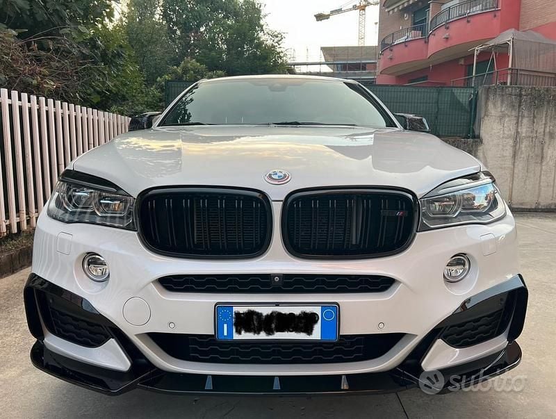 Usata BMW X6 M Sport 313 CV (230 kW) 2015 Bianco SUV