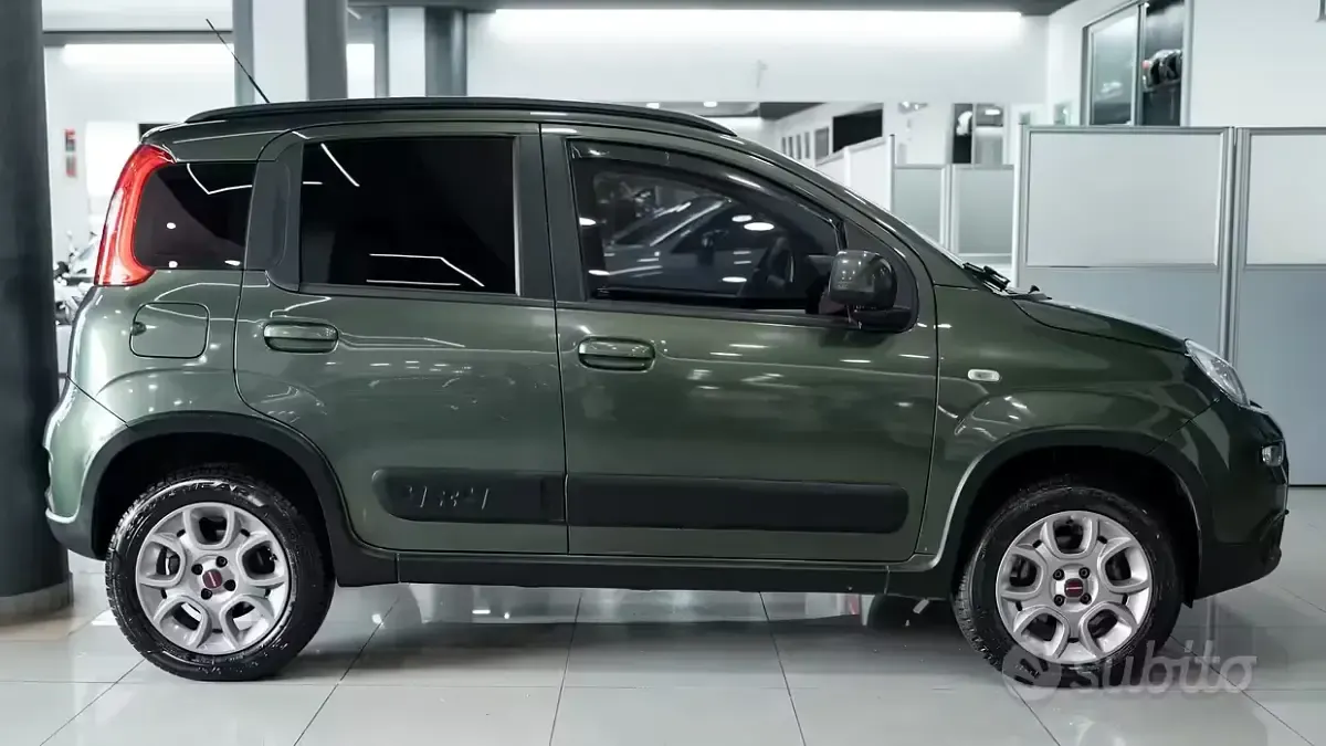 Usata Fiat Panda 4x4 95 CV (69 kW) 2016 Verde Utilitaria