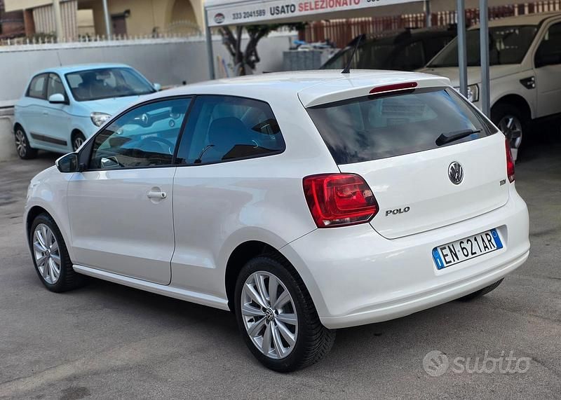 Usata VW Polo United 75 CV (55 kW) 2012 Bianco Utilitaria