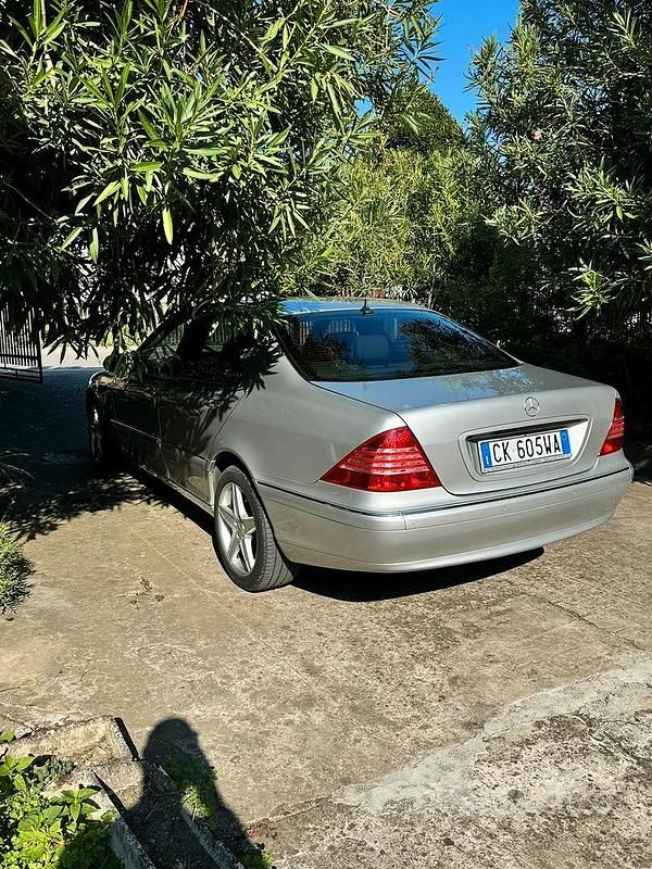 Usata Mercedes S320 204 CV (150 kW) 2002 Grigio Berlina