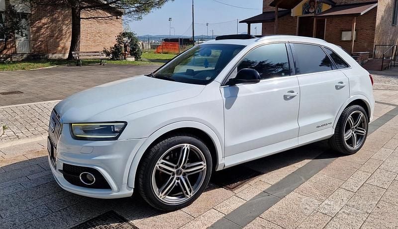 Usata Audi Q3 Advanced Plus 177 CV (130 kW) 2013 Bianco SUV