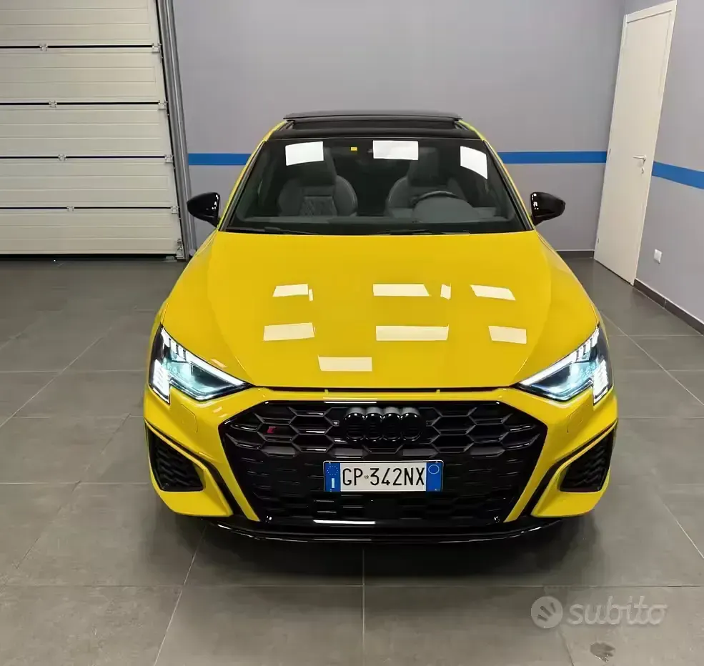 Usata Audi S3 310 CV (228 kW) 2021 Giallo Berlina