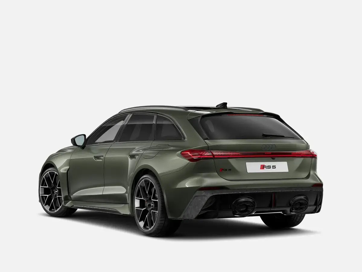 Nuova Audi RS5 Comfort 510 CV (375 kW) 2026 Verde bedford metallizzato Station wagon