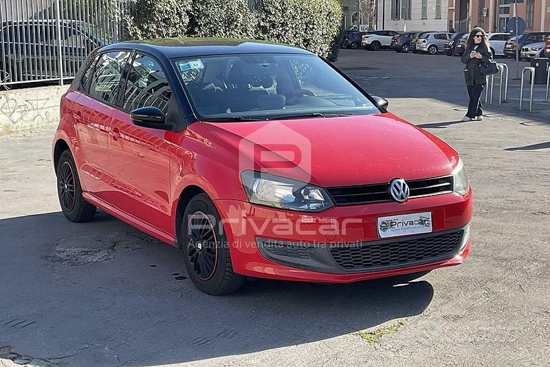 Usata VW Polo Trendline 60 CV (44 kW) 2010 Rosso Utilitaria