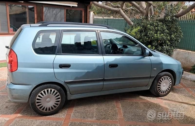 Usata Mitsubishi Space Star 102 CV (75 kW) 2005 Verde Monovolume