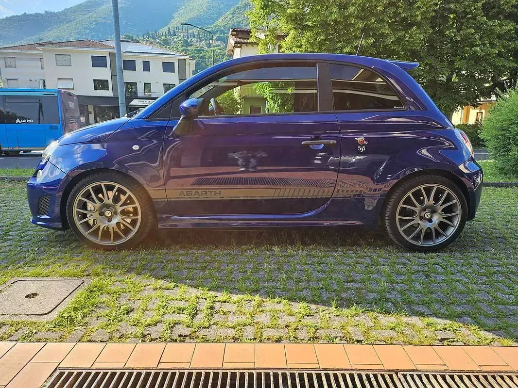 Usata Abarth 595 Competizione 179 CV (131 kW) 2015 Blu/azzurro Utilitaria