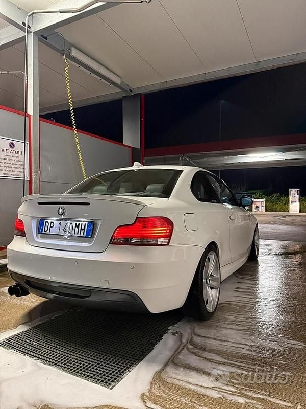 Usata BMW 123 Coupé Efficient Dynamics 204 CV (150 kW) 2008 Bianco Coupé