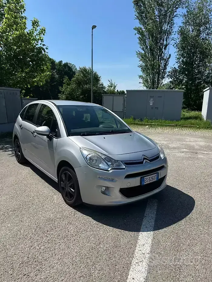Usata Citroën C3 Exclusive 68 CV (50 kW) 2014 Grigio Berlina