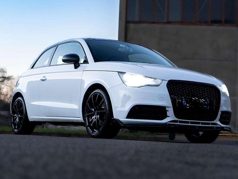 Usata Audi A1 Ambition 90 CV (66 kW) 2014 Bianco Berlina