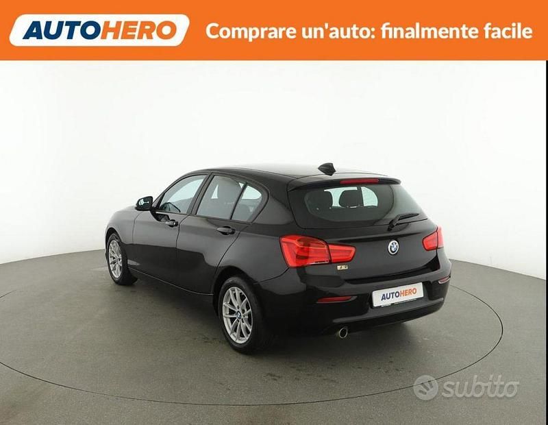 Usata BMW 116 Advantage 116 CV (85 kW) 2018 Nero Utilitaria
