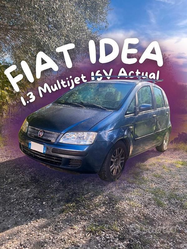Blu Usata 2004 Fiat Idea Monovolume | 2000 € (Buon prezzo) - Immagine 1/4