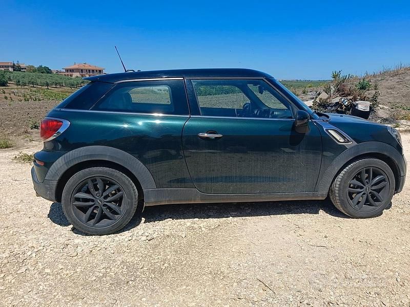 Usata Mini Paceman 111 CV (81 kW) 2014 Verde Utilitaria