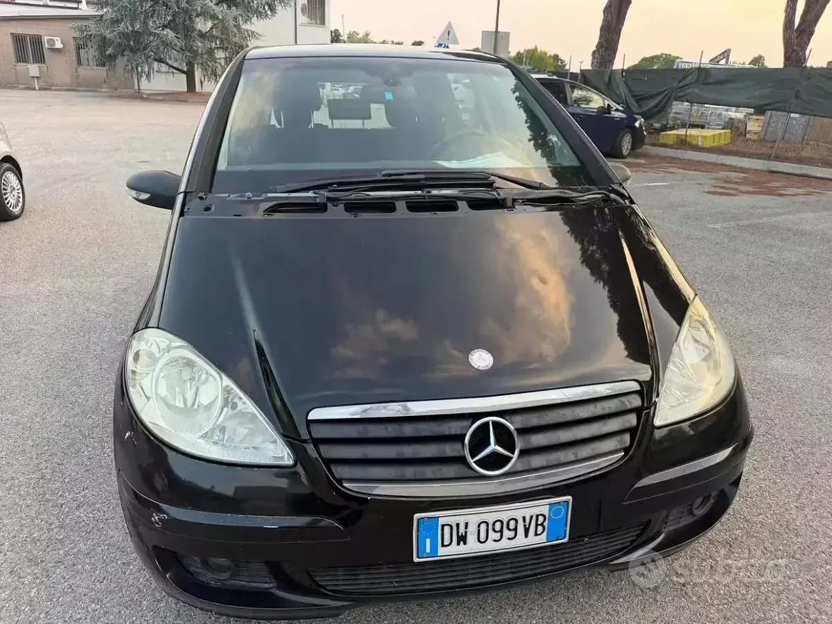 Usata Mercedes A150 Avantgarde 95 CV (69 kW) 2009 Nero Berlina