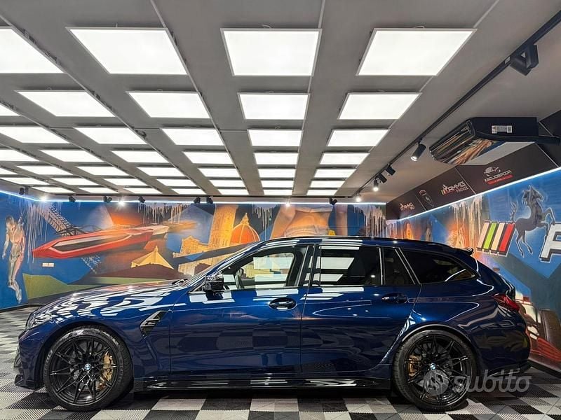 Usata BMW M3 Competition Edition 510 CV (375 kW) 2023 Blu Station wagon