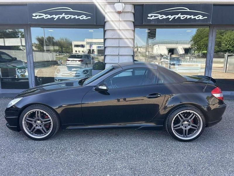 Usata Mercedes SLK200 163 CV (119 kW) 2004 Nero Cabrio