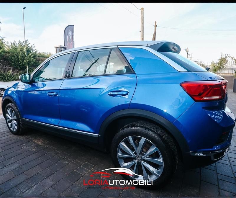 Usata VW T-Roc Advance 116 CV (85 kW) 2020 Blu SUV