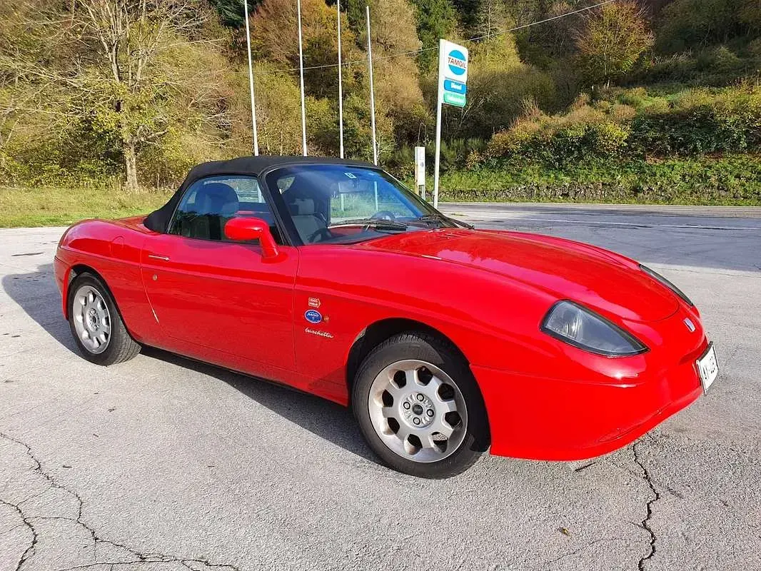 Usata Fiat Barchetta 131 CV (96 kW) 1996 Rosso Cabrio