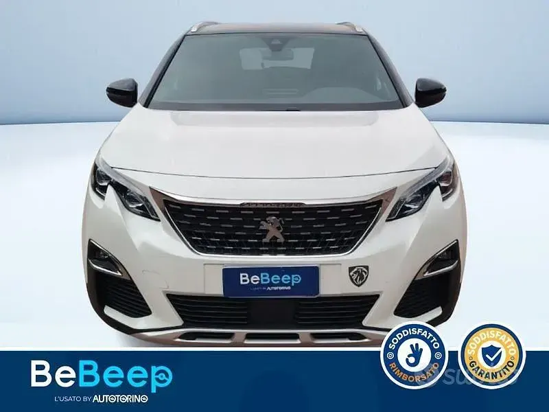 Usata Peugeot 5008 GT-line 131 CV (96 kW) 2020 Bianco pastello SUV