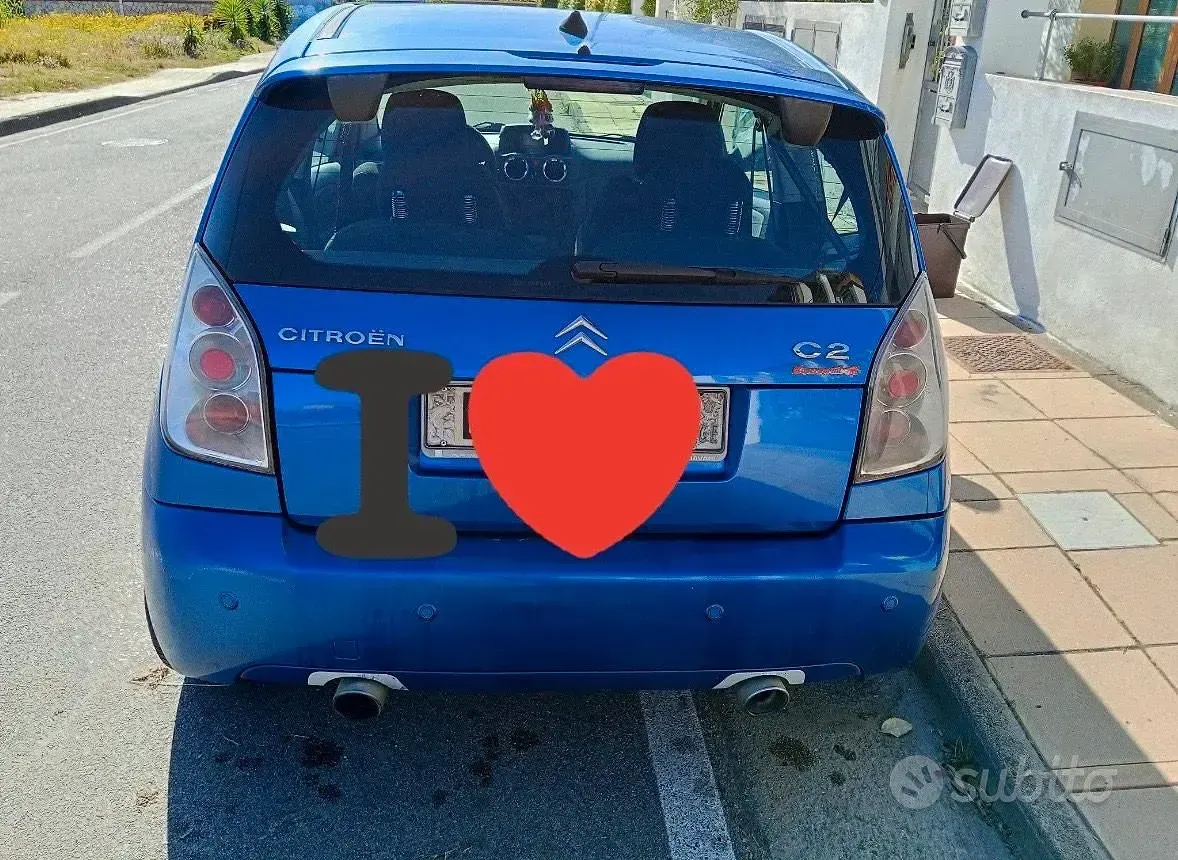 Usata Citroën C2 122 CV (89 kW) 2007 Blu Utilitaria
