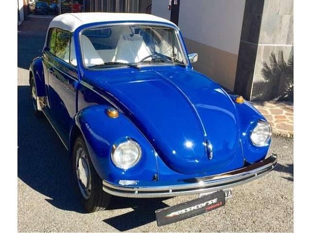 Usata VW Beetle Cabriolet 15 CV (11 kW) 1972 Blu/azzurro Cabrio