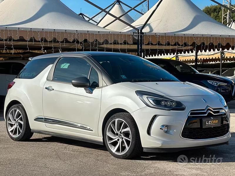 Usata Citroën DS3 119 CV (87 kW) 2014 Bianco Coupé