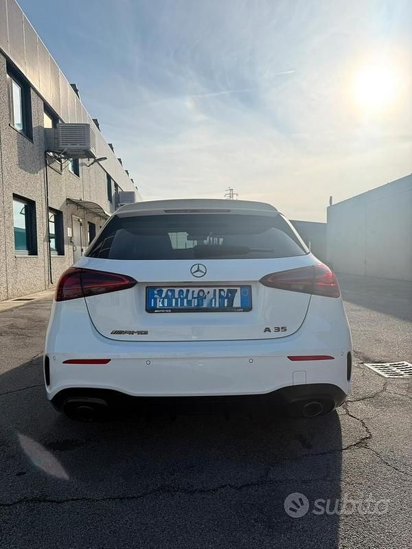 Usata Mercedes A35 AMG Premium Plus 306 CV (225 kW) 2023 Bianco Berlina