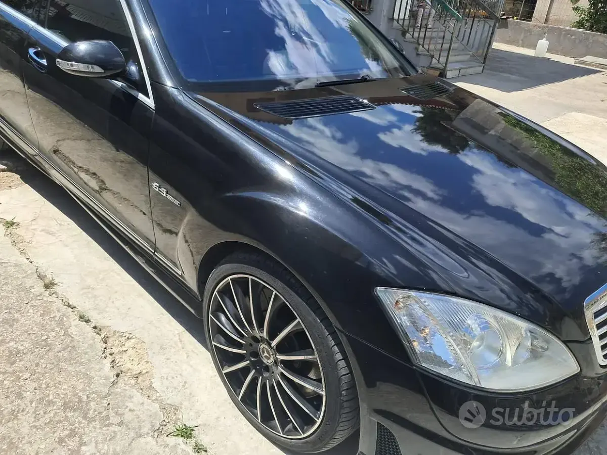 Usata Mercedes S63 AMG 525 CV (386 kW) 2008 Nero Berlina