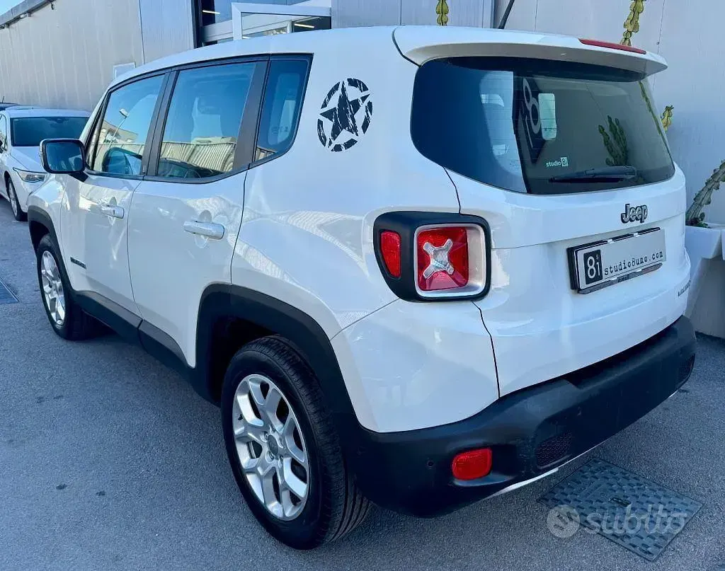 Begagnad Jeep Renegade Limited 120 HK (88 kW) 2017 Vit SUV
