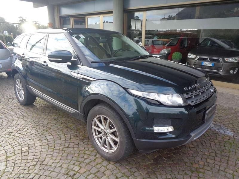 Usata Land Rover Range Rover evoque Dynamic 150 CV (110 kW) 2013 Verde SUV