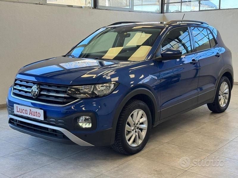 Usata VW T-Cross 110 CV (80 kW) 2023 Blu SUV