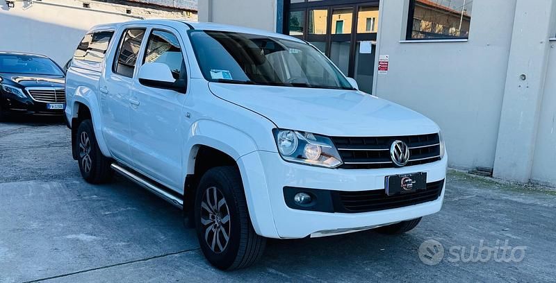 Usata VW Amarok 180 CV (132 kW) 2015 Bianco Pick-up