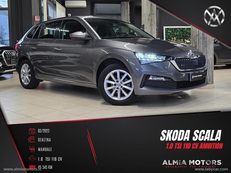 Usata Skoda Scala Ambition 110 CV (80 kW) 2023 Grigio Utilitaria