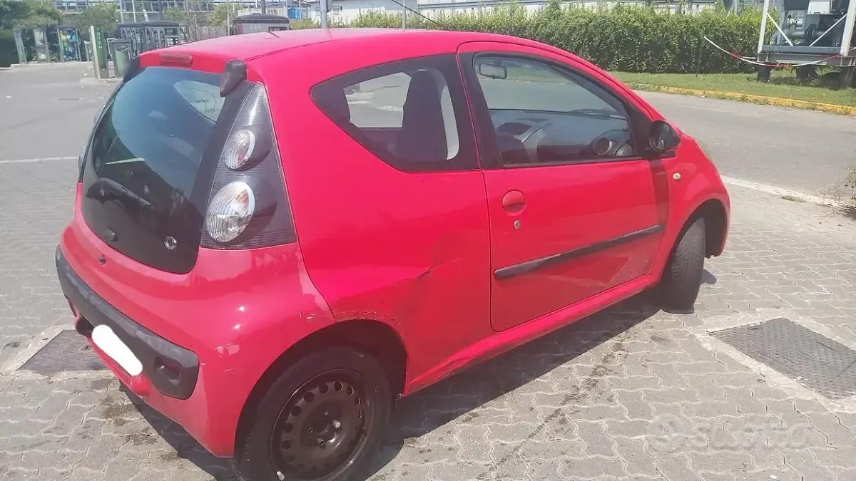 Usata Citroën C1 68 CV (50 kW) 2006 Rosso Utilitaria