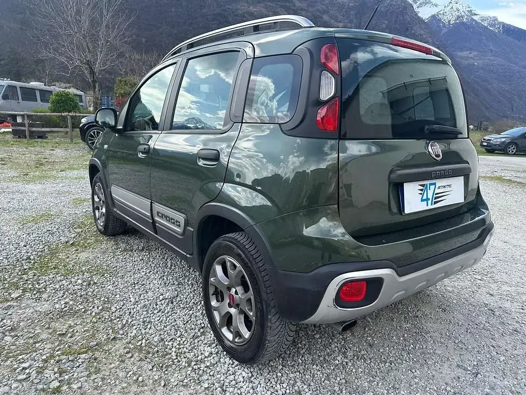 Usata Fiat Panda Cross Cross 80 CV (58 kW) 2015 Verde Utilitaria