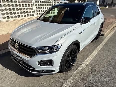 Usata VW T-Roc R-line 150 CV (110 kW) 2022 Bianco SUV