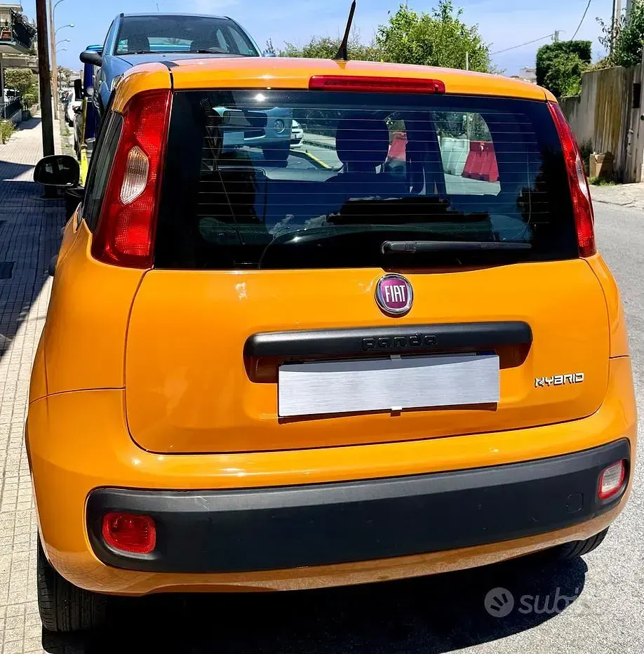 Usata Fiat Panda 70 CV (51 kW) 2021 Arancione Utilitaria