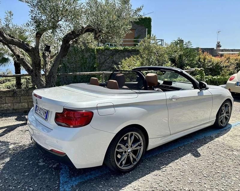 Usata BMW 220 M Sport 190 CV (139 kW) 2017 Bianco Cabrio