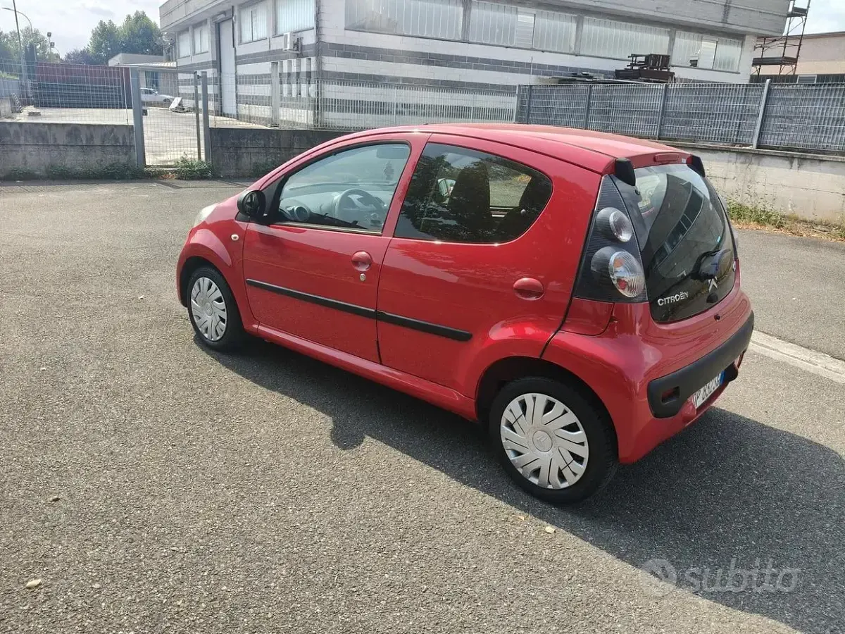 Usata Citroën C1 68 CV (50 kW) 2008 Rosso Utilitaria