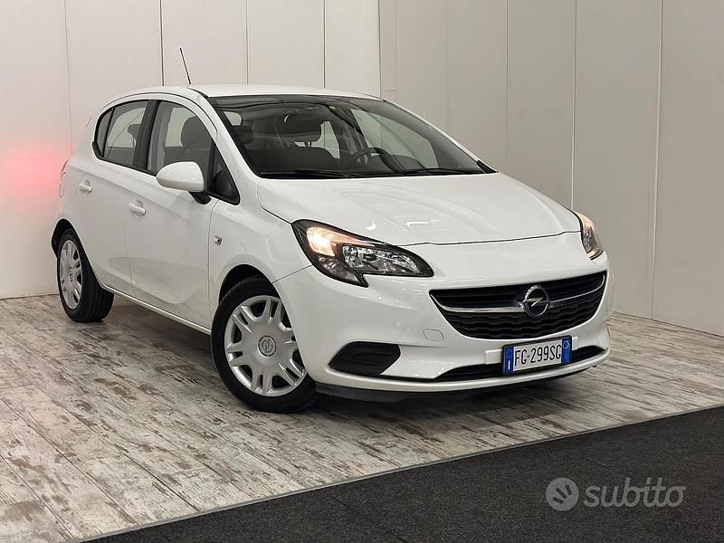 Bianco Usata 2017 Opel Corsa Tre volumi | 5900 € (Buon prezzo) - Immagine 1/4