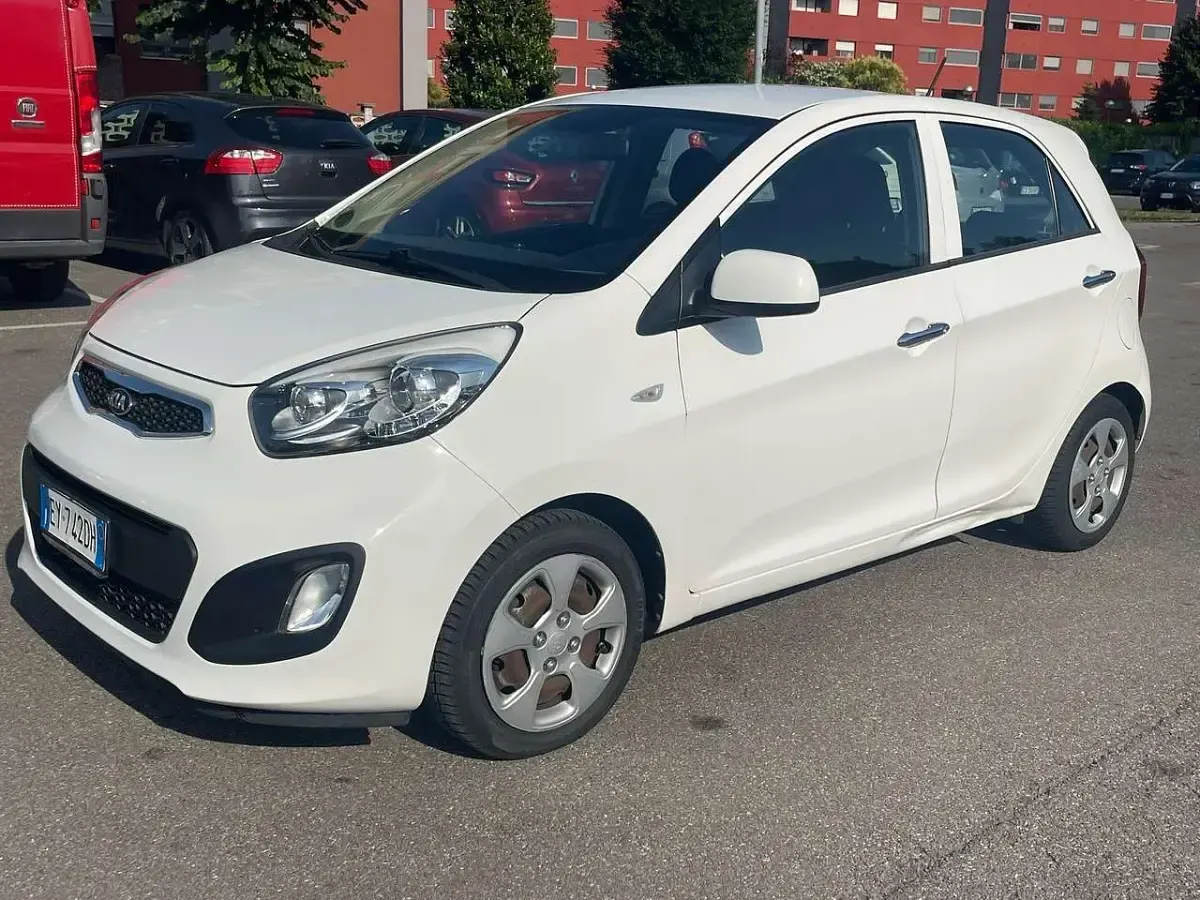 Usata Kia Picanto 68 CV (50 kW) 2015 Bianco Utilitaria