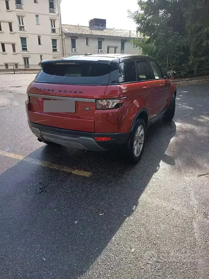 Usata Land Rover Range Rover evoque 150 CV (110 kW) 2013 Rosso SUV