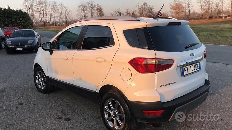Usata Ford Ecosport Titanium 100 CV (73 kW) 2019 Bianco SUV